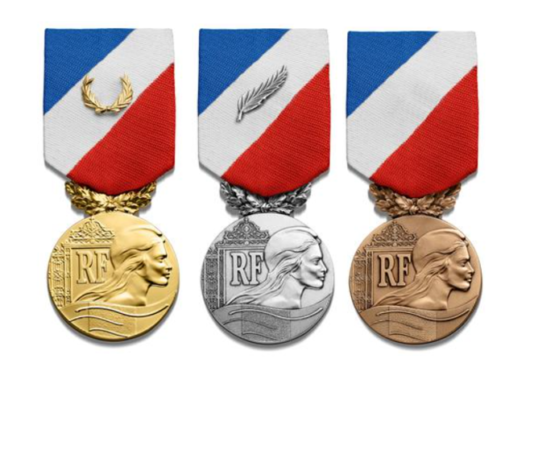 Médailles de la sécurité intérieure - Monnaie de Paris