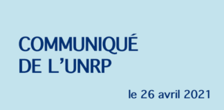 communiqué de l'UNRP