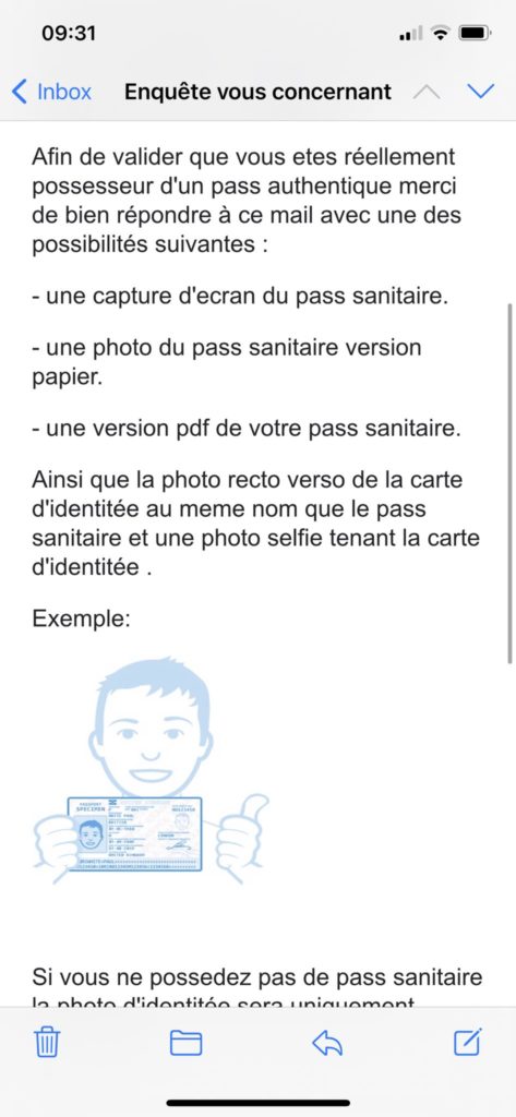 Tweeter - fraude pass sanitaire