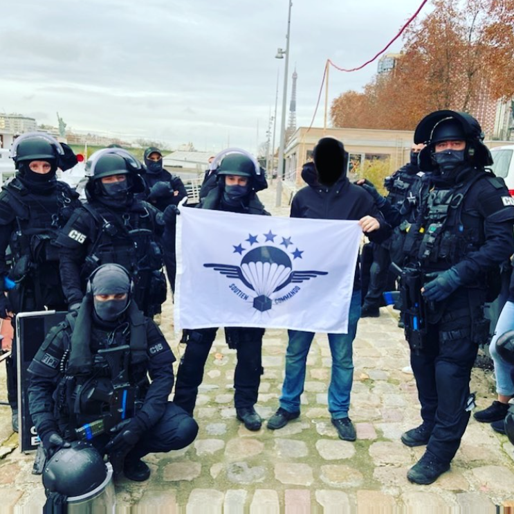 Policiers du RAID - Instagram Soutien Commando