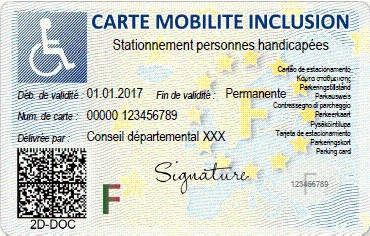 Carte européenne de stationnement