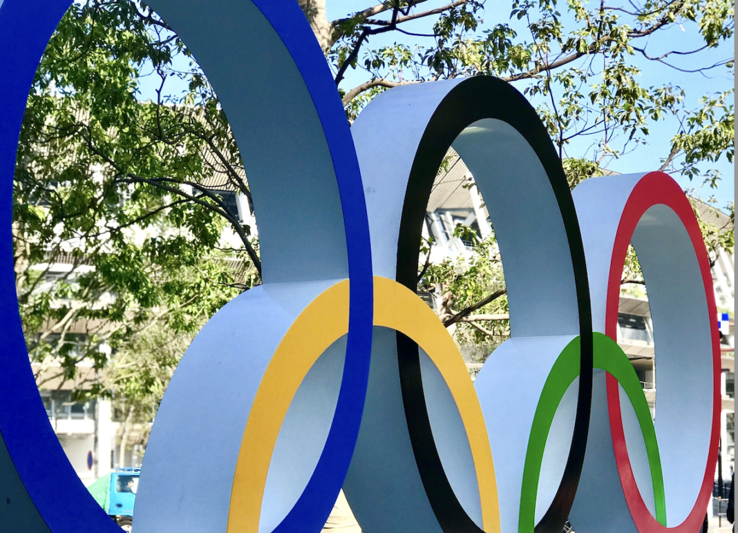 photographie du symbole des Jeux Olympiques