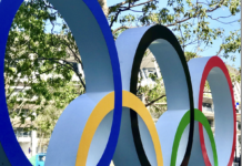 photographie du symbole des Jeux Olympiques