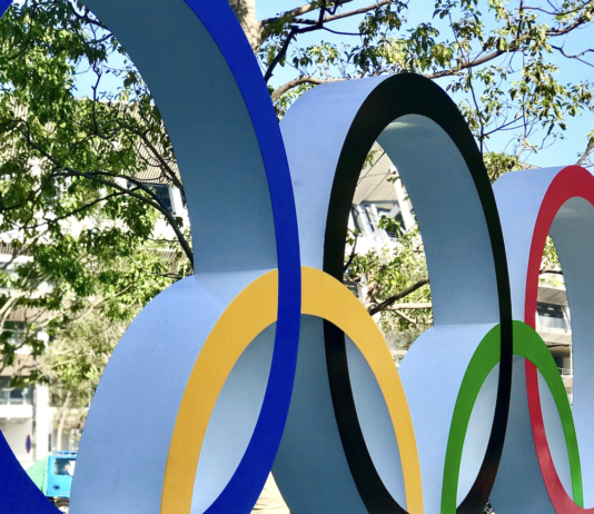 photographie du symbole des Jeux Olympiques